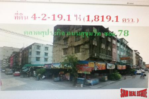LAND for Sell 4 Rai 2 ngarn 19.1 sq.wah Sukhumvit 78 (Sumrong)-3