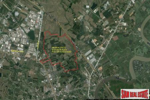 LAND for Sell, 1,500 rai Bangna-Trand Km 39, Outbound, Main road-1