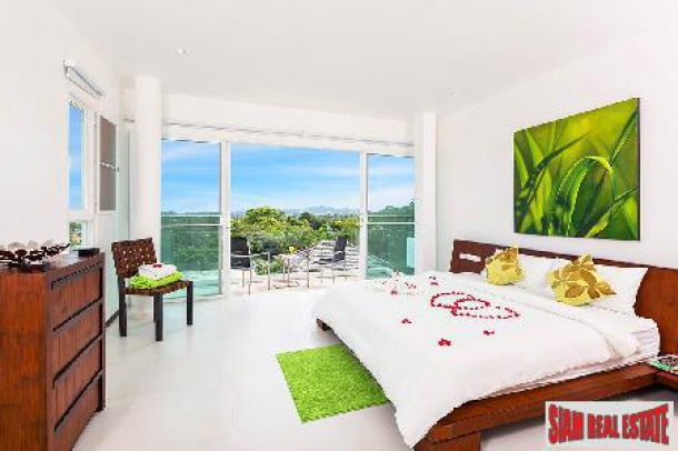 Modern 6-Bedroom Sea View Pool Villa in Rawai-15