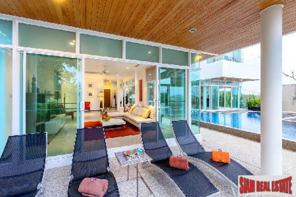 Modern 6-Bedroom Sea View Pool Villa in Rawai-8