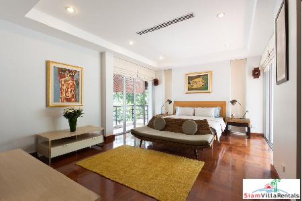 Luxury Serviced House at 400 sq.m 3 Bedrooms and 4 Bathrooms, Srinakarin. Bangkok Pattana School-6