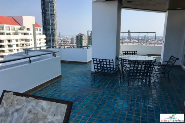 Saichol Mansion | Three Floor Penthouse with Stunning 360 Degree Panoramic View of the Chao Phraya River-19