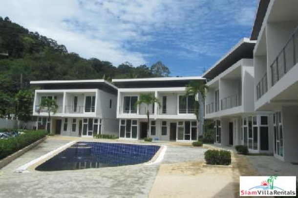 Two Bedroom Modern Townhouse with Pool for Rent near Kamala Beach-1