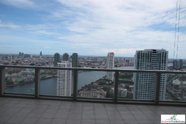 The River | Stunning Luxury Fully Furnished Duplex 358 sq.m on 40-41th floor Chao Phraya River-21