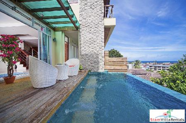 2-Bedroom Villa with Sea View Infinity Pool in Karon-1