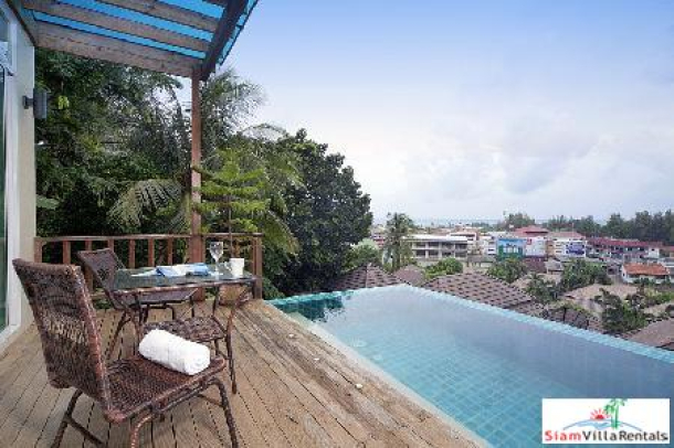 3-Bedroom Villa with Sea View Infinity Pool in Karon-1