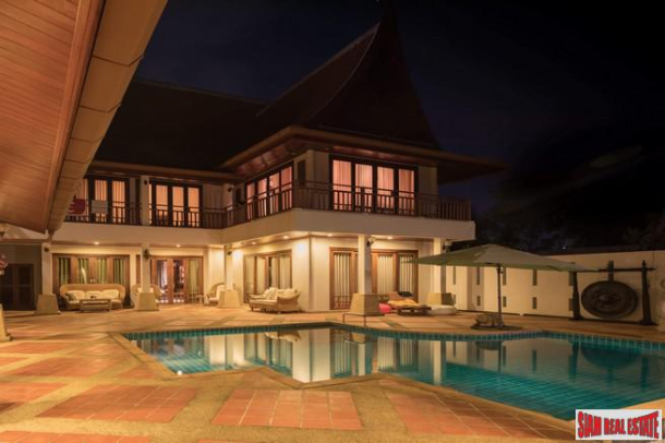 Sirinthara Villa | Spacious Thai Six Bedroom Pool Villa in Rawai-19