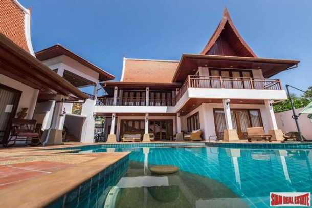 Sirinthara Villa | Spacious Thai Six Bedroom Pool Villa in Rawai-4