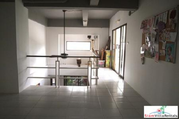 Semi-Detached Townhouse with Two Bedrooms For Rent at Chalong-4