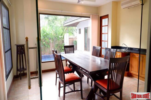 Private Pool & Four Bedroom House for Rent in Surin-12