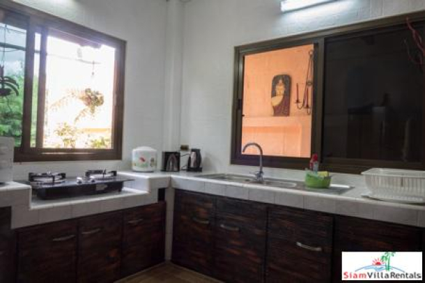 Detached two-bedoom house for rent in Rawai-12