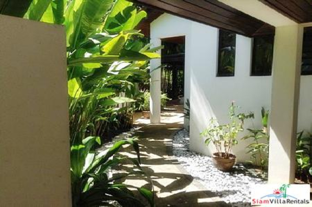 Fully furnished four-bedroom house for rent in Surin-2