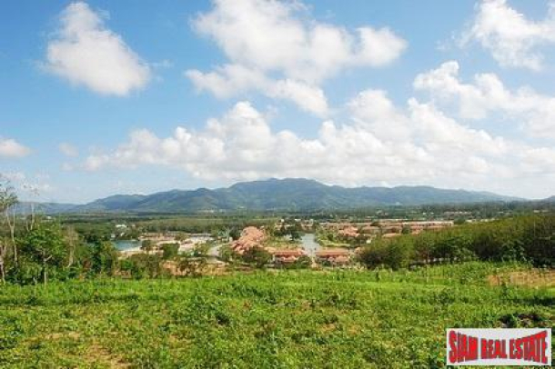 Hillside land for sale in Layan with road access of tarmac-1