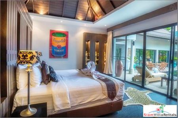 Baann Thai Surin Garden Villa | Modern Luxurious Three Bedroom Holiday House for Rent in Bang Tao-5