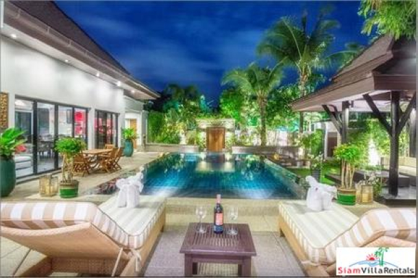 Baann Thai Surin Garden Villa | Modern Luxurious Three Bedroom Holiday House for Rent in Bang Tao-7