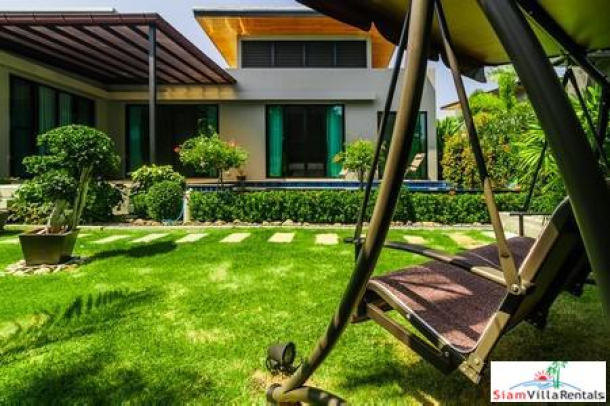 Baan Bua | Three Bedroom Classic and Elegant House for Holiday Rental in Nai Harn-8