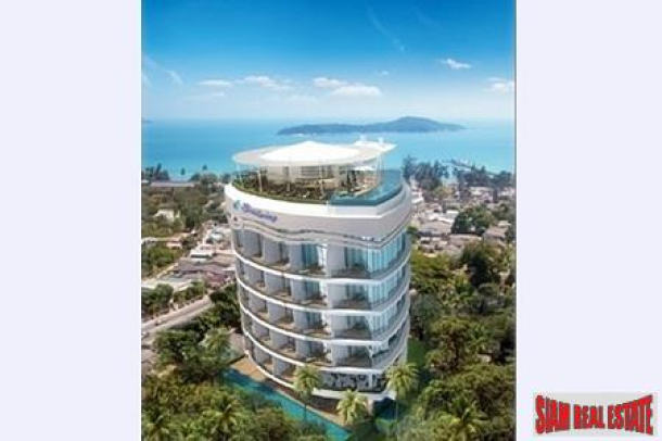 Sea View Modern Condos for Sale in New Development with Rooftop Infinity Pool and Restaurant-1