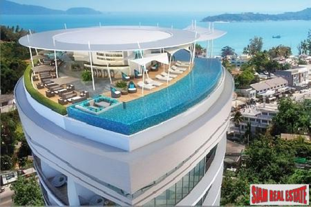 Sea View Modern Condos for Sale in New Development with Rooftop Infinity Pool and Restaurant-9
