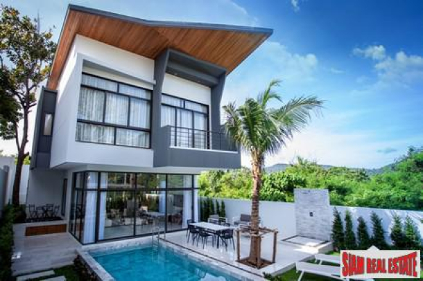 Modern and Elegant Houses for Sale in New Development at Rawai/Nai Harn-1