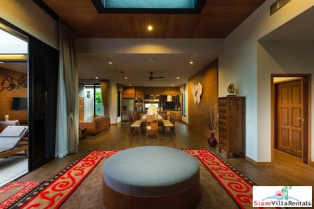 Villa Nadya | Elegant Three-Bedroom House with Private Pool and Thai Style Garden for Holiday Rental in Nai Harn-4
