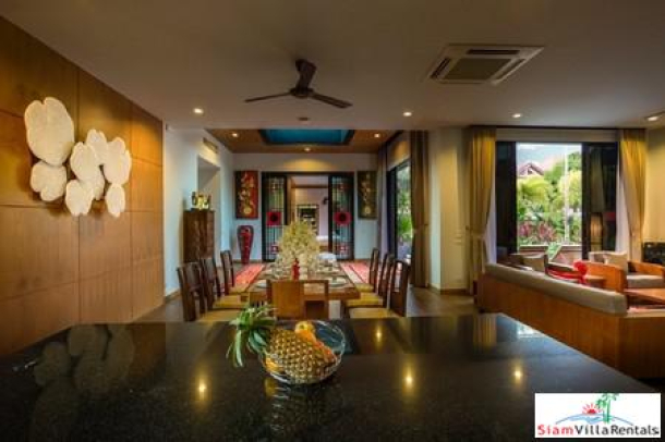 Villa Nadya | Elegant Three-Bedroom House with Private Pool and Thai Style Garden for Holiday Rental in Nai Harn-6