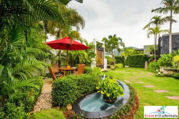 Villa Nadya | Elegant Three-Bedroom House with Private Pool and Thai Style Garden for Holiday Rental in Nai Harn-9