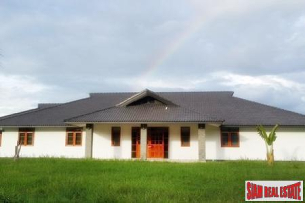 Brand New House with Lake on Large Resort Style Plot in Mae Rim-1