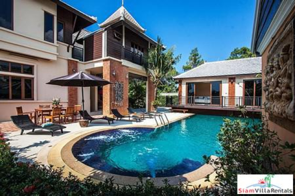 Luxurious 5 Bedrooms Pool Villa For Long Term Rent in Pattaya-1