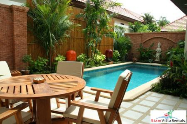 Gorgeous 2 Bedroom Pool Villa near Jomtien Beach For LT Rent-3