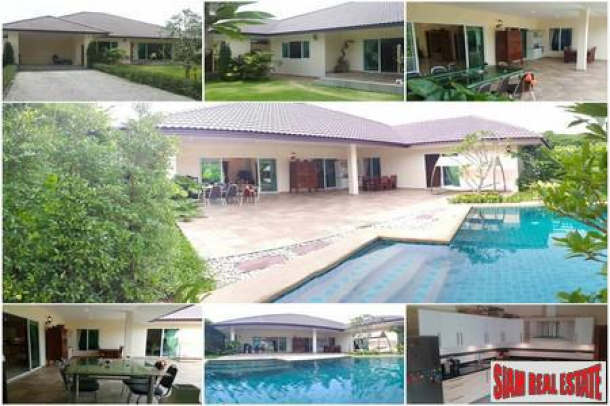 3 Beds 3 Baths Luxury Pool Villa on a large 652 Sq.m. Piece of Land in Pattaya-5