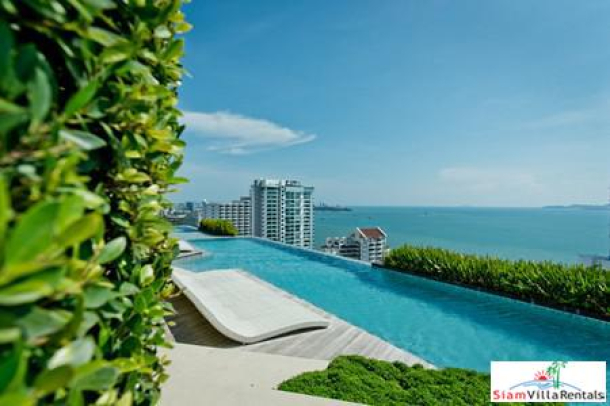 Luxurious 2 BR Beachfront Condominium On Wongamat Beach  For Rent Reasonable Price-11