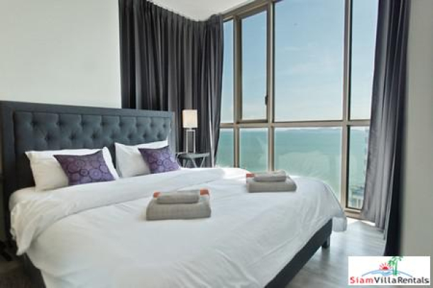 Luxurious 2 BR Beachfront Condominium On Wongamat Beach  For Rent Reasonable Price-7