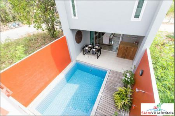 Modern Two-Bedroom Private Pool House For Rent in Rawai-3