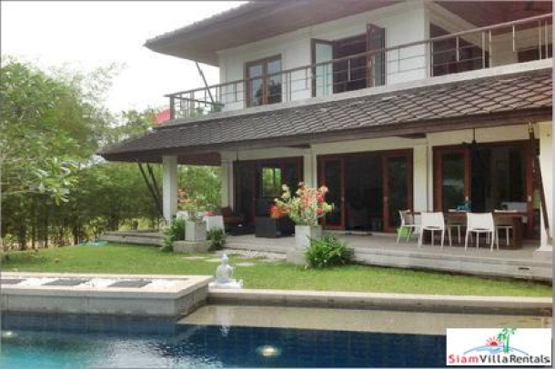 Large Garden Four-Bedroom House for Rent in Laguna-1