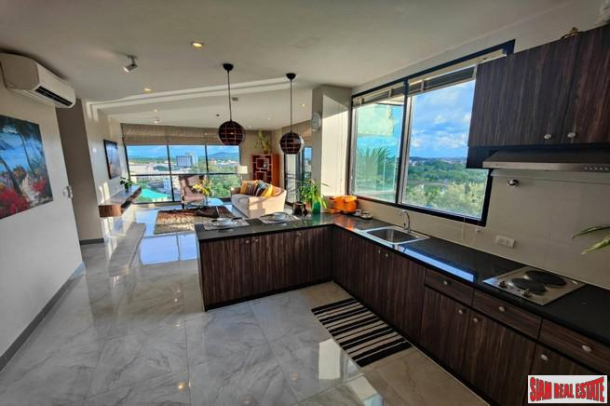 Elegant 100 sqm Two-Bedroom Condo for Rent in Phuket Town Overlooking the Natural Park-17