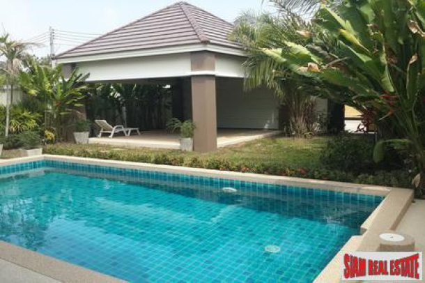 Tropical and trendy three bed Pool Villa with 5 years tenant near Jomtien beach-14
