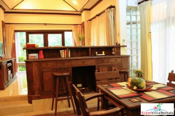 Rustic and Elegant Two-Bedroom Villa For Rent in Maenam-10