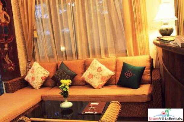 Rustic and Elegant Two-Bedroom Villa For Rent in Maenam-12