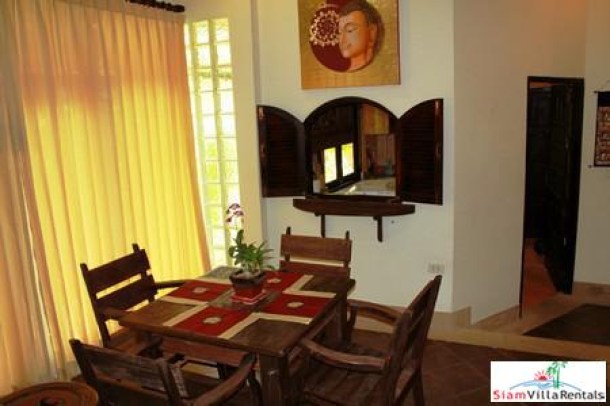Rustic and Elegant Two-Bedroom Villa For Rent in Maenam-9
