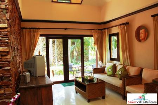 Rustic and Elegant One-Bedroom Villa for Rent in Maenam-12