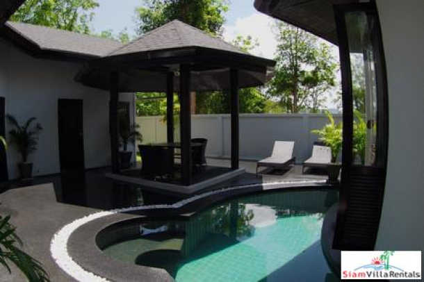 Modern and Elegant Three-Bedroom Private Pool House for Rent in Chalong-13
