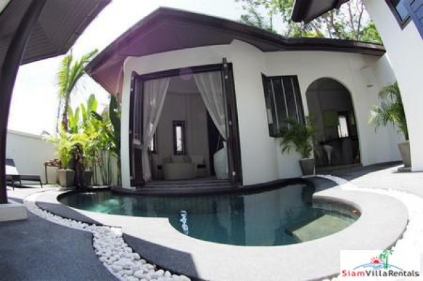 Modern and Elegant Three-Bedroom Private Pool House for Rent in Chalong-2