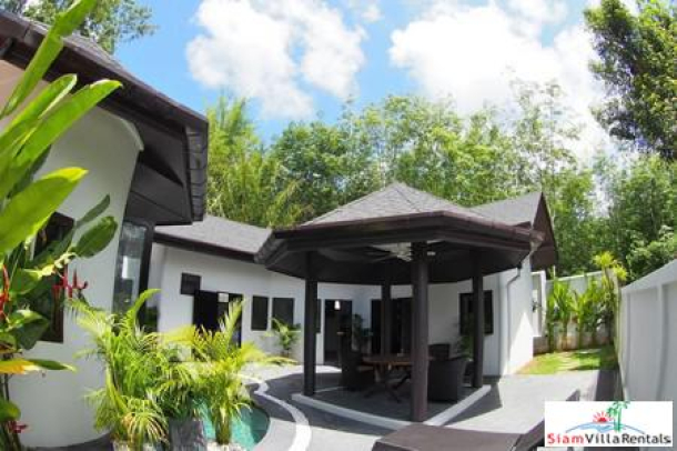Modern and Elegant Three-Bedroom Private Pool House for Rent in Chalong-9