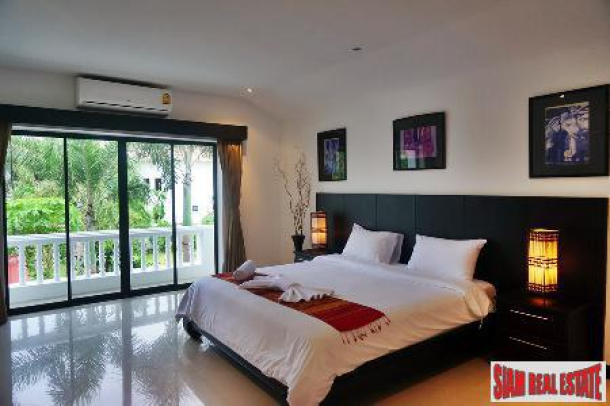 Only 300 Meters From The Beach! Thai-Bali Style Houses - Na Jomtien-12