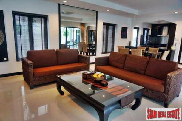 Only 300 Meters From The Beach! Thai-Bali Style Houses - Na Jomtien-6