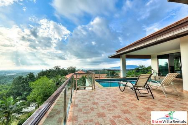 Five Bedroom Sea View Pool Villa For Rent in Chalong Near Big Buddha-1