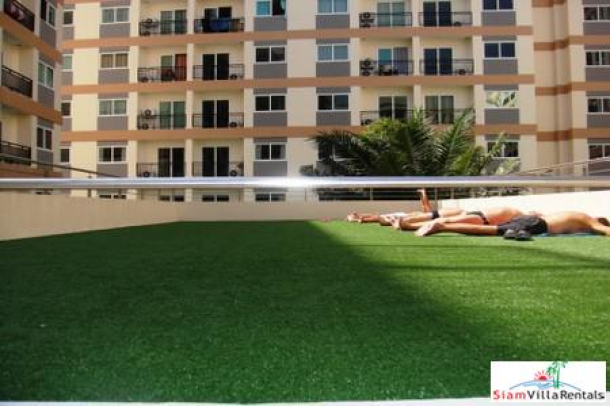 1 Bedroom Resort Condominium with Super Large Pool For Long Term Rent in Jomtien-7