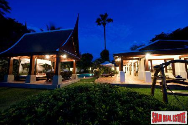 Luxury Modern Thai Stlye Beach Front Villa at Bang Rak-3