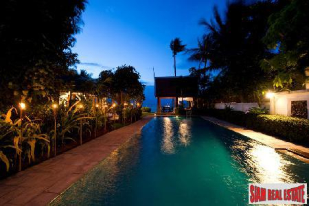 Luxury Modern Thai Stlye Beach Front Villa at Bang Rak-4