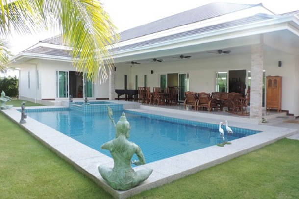 Luxury Pool Villa Includes Golf Club Membership for Sale in Hua Hin-1